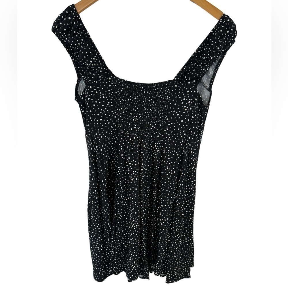 NWT Forever 21 Polka Dot Puff Sleeve Mini Dress - Picture 10 of 11
